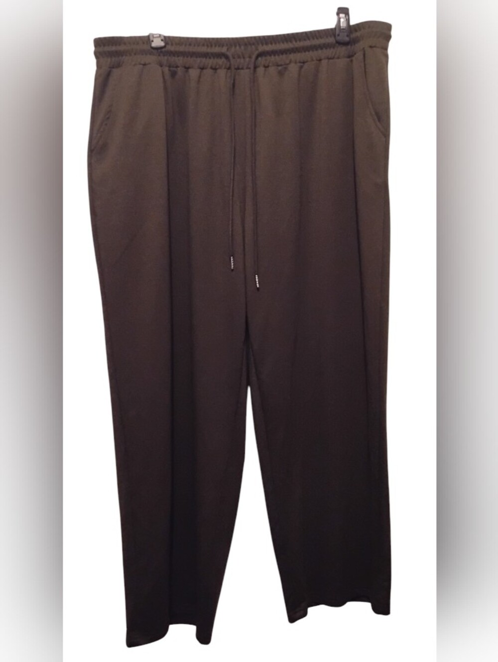 Women's Dark Green  Drawstring Sweatpants